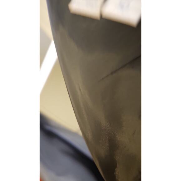 London Times Black Chiffon Midi Dress V-Neck Sleeveless Size 10 - Picture 4 of 6